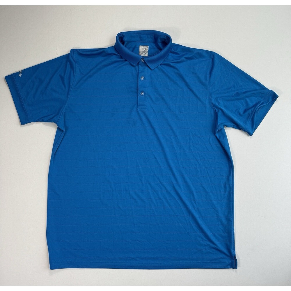 Callaway Men’s 2XL Opti-Dri Polo Shirt Golf Lightweight Active Modern Wicking